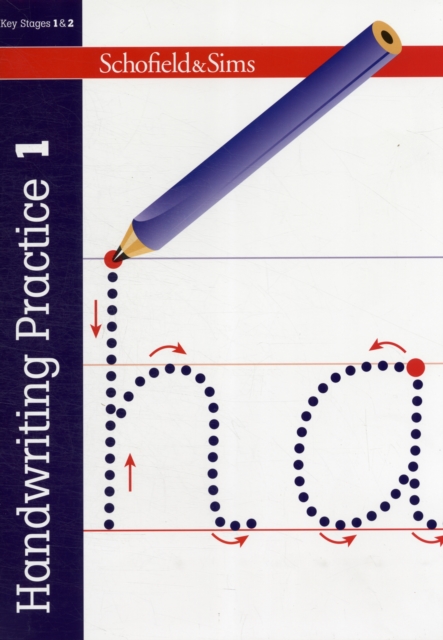 Book cover of Handwriting Practice Book 1: KS1, Ages 5-7