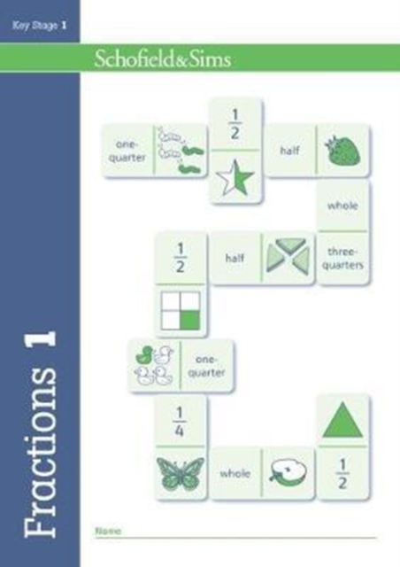 Book cover of Fractions, Decimals and Percentages Book 1 (Year 1, Ages 5-6)