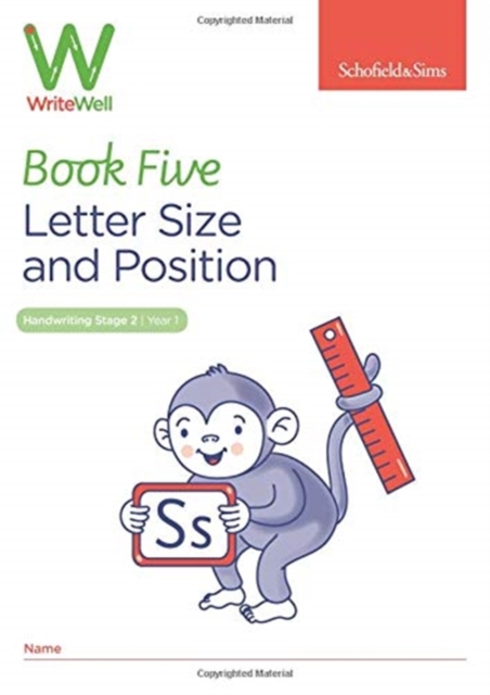 Book cover of WriteWell 5: Letter Size and Position, Year 1, Ages 5-6