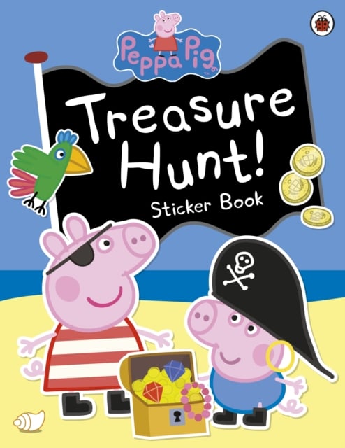 Book cover of Peppa Pig: Treasure Hunt! Sticker Book