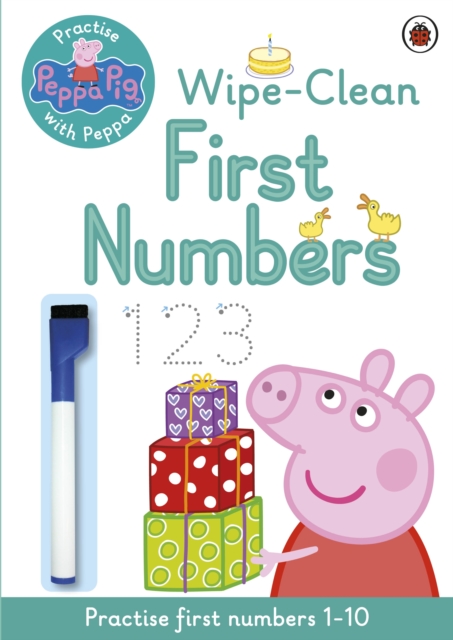 Book cover of Peppa Pig: Practise with Peppa: Wipe-Clean First Numbers