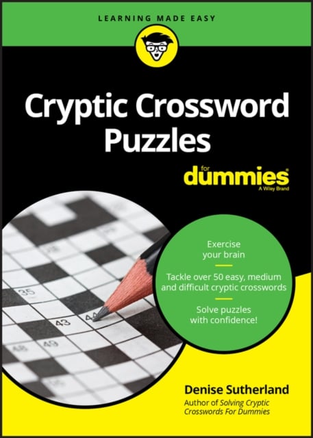 Book cover of Cryptic Crossword Puzzles For Dummies