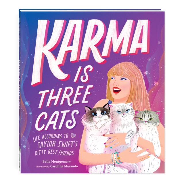 Book cover of Karma Is Three Cats