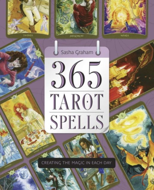 Book cover of 365 Tarot Spells