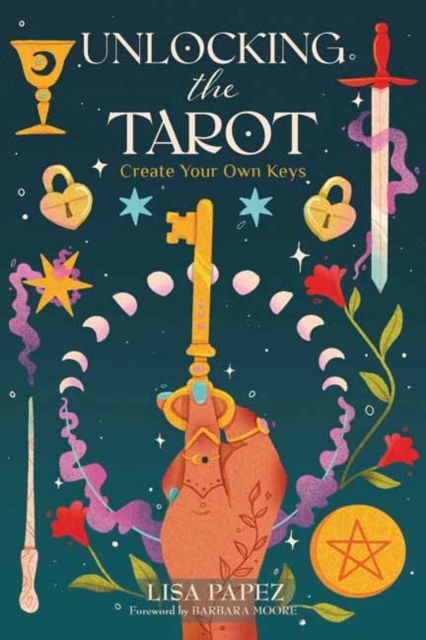 Book cover of Unlocking the Tarot