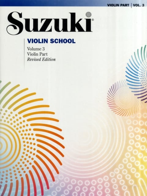 Book cover of Suzuki Violin School 3