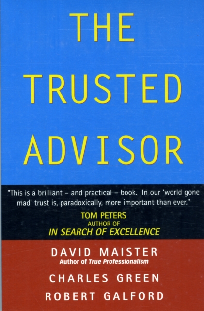 Book cover of The Trusted Advisor