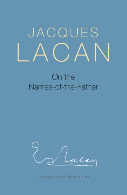 Book cover of On the Names-of-the-Father
