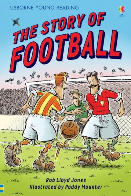 Book cover of The Story of Football