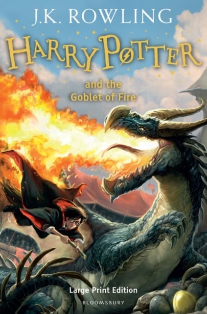 Book cover of Harry Potter and the Goblet of Fire