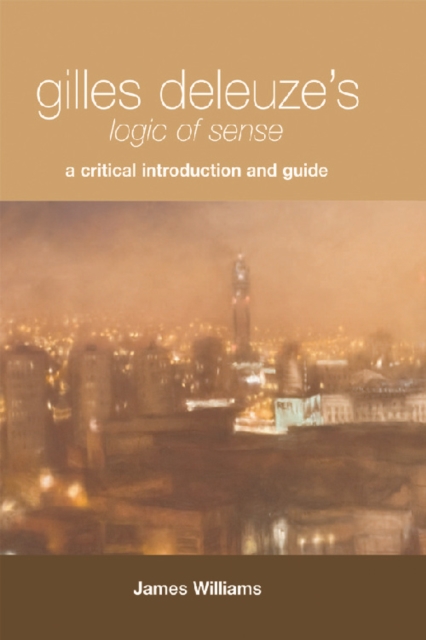 Book cover of Gilles Deleuze's Logic of Sense