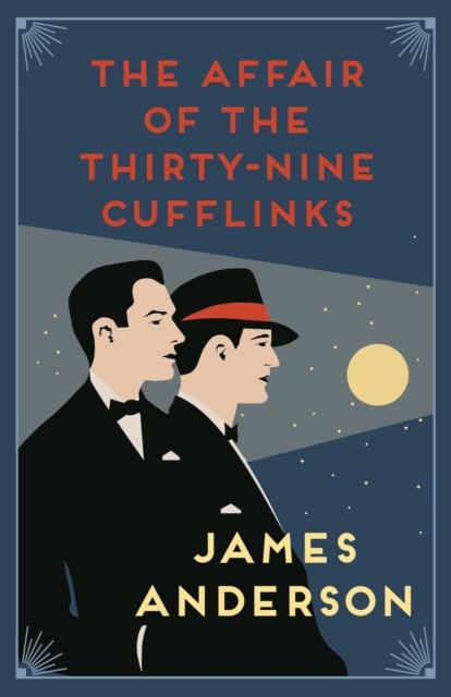 Book cover of The Affair of the Thirty-Nine Cufflinks