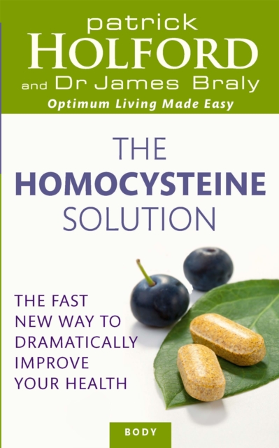 Book cover of The Homocysteine Solution