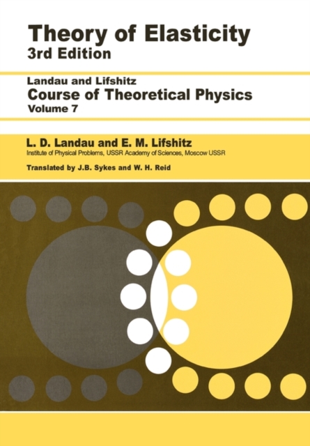 Book cover of Theory of Elasticity