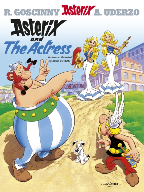 Book cover of Asterix: Asterix and The Actress