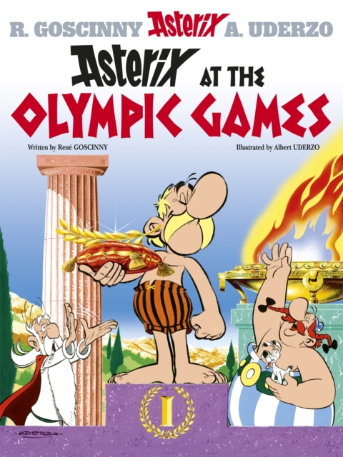 Book cover of Asterix: Asterix at The Olympic Games