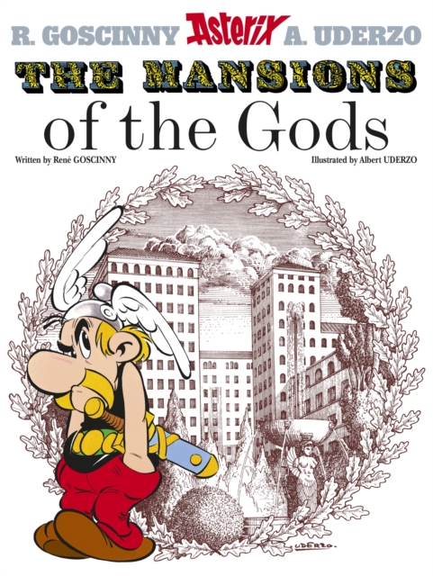 Book cover of Asterix: The Mansions of The Gods