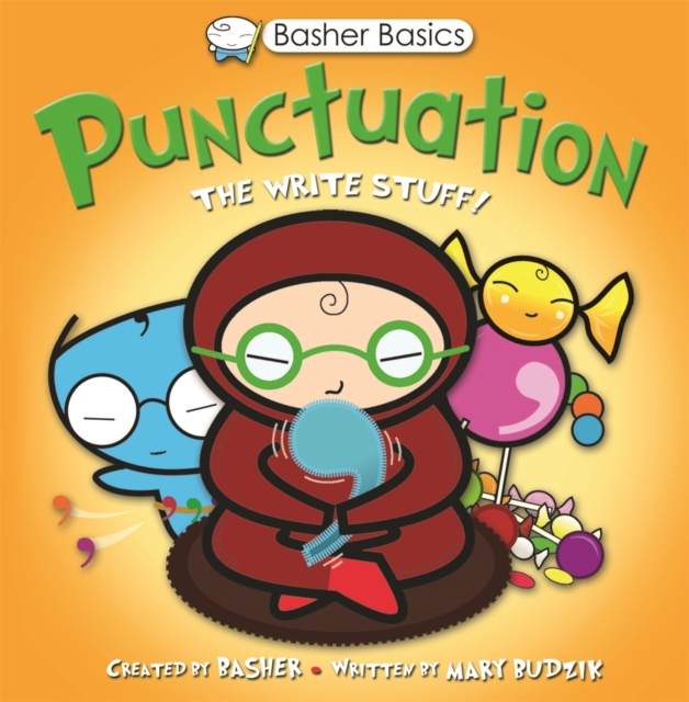 Book cover of Basher Basics: Punctuation