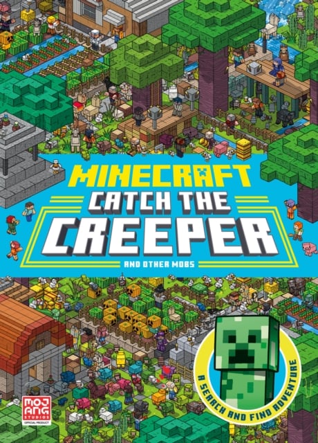Book cover of Minecraft Catch the Creeper and Other Mobs