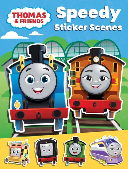 Book cover of Thomas & Friends: Speedy Sticker Scenes