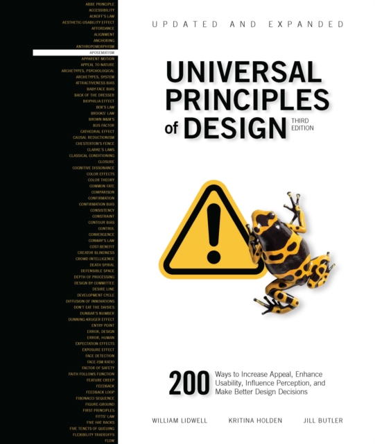 Book cover of Universal Principles of Design, Updated and Expanded Third Edition