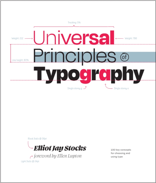 Book cover of Universal Principles of Typography