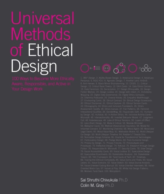 Book cover of Universal Methods of Ethical Design
