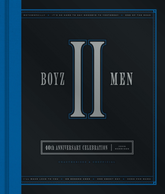 Book cover of Boyz II Men 40th Anniversary Celebration