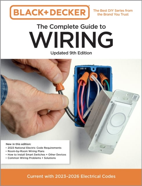 Book cover of Black & Decker The Complete Guide to Wiring, Updated 9th Edition