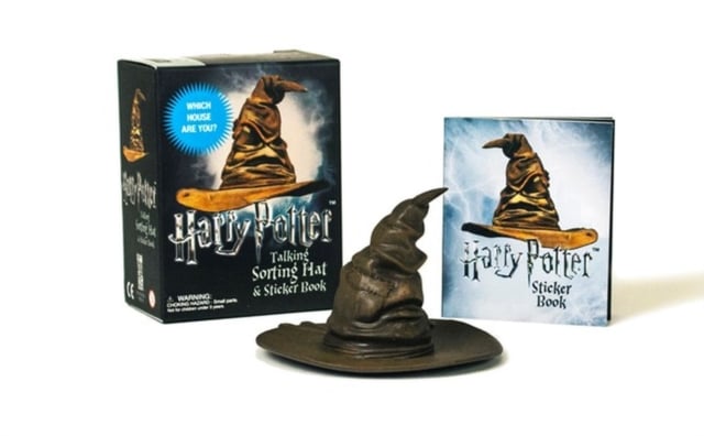 Book cover of Harry Potter Talking Sorting Hat and Sticker Book