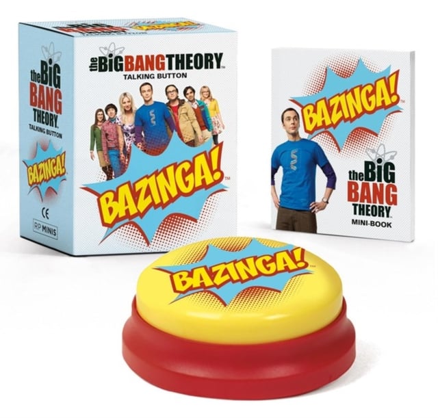 Book cover of The Big Bang Theory Talking Button