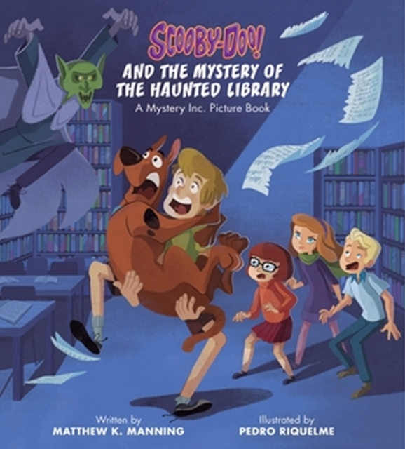 Book cover of Scooby-Doo and the Mystery of the Haunted Library