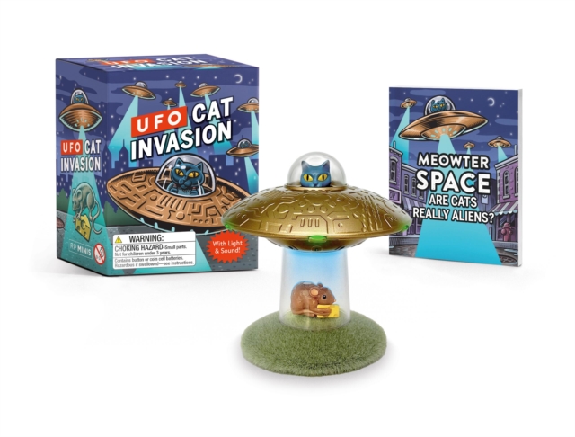 Book cover of UFO Cat Invasion