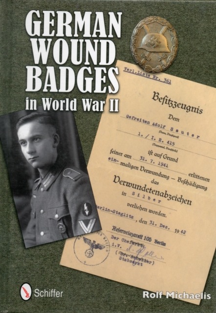 Book cover of German Wound Badges in World War II