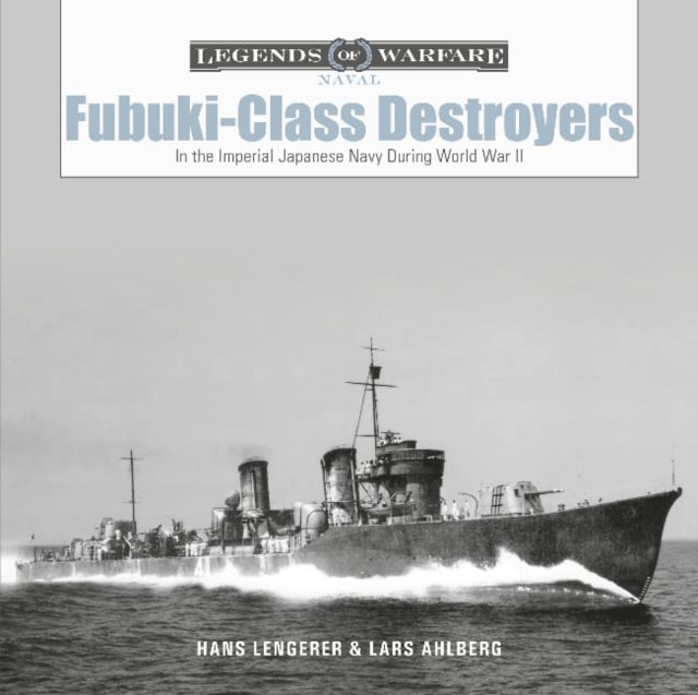 Book cover of Fubuki-Class Destroyers