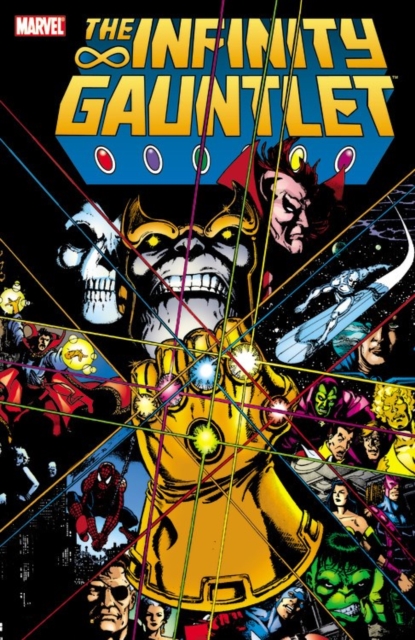 Book cover of Infinity Gauntlet