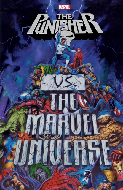 Book cover of Punisher vs. the Marvel Universe