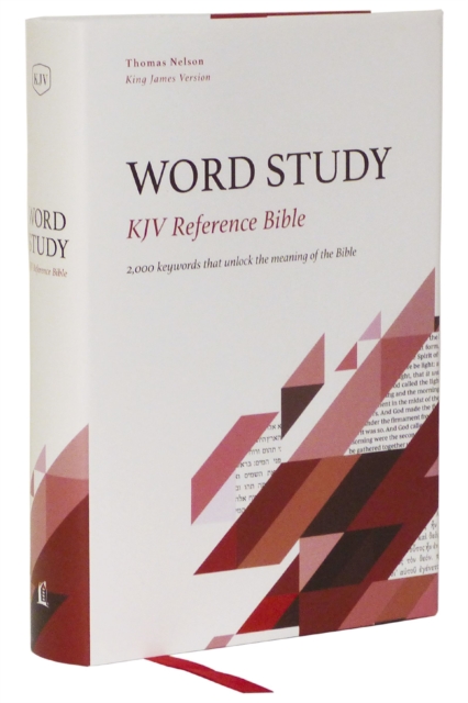 Book cover of KJV, Word Study Reference Bible, Hardcover, Red Letter, Comfort Print