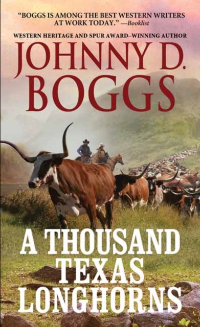 Book cover of A Thousand Texas Longhorns