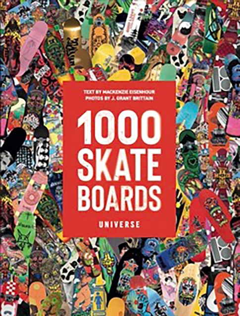 Book cover of 1000 Skateboards