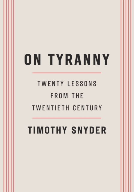 Book cover of On Tyranny