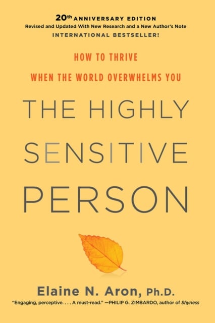Book cover of The Highly Sensitive Person