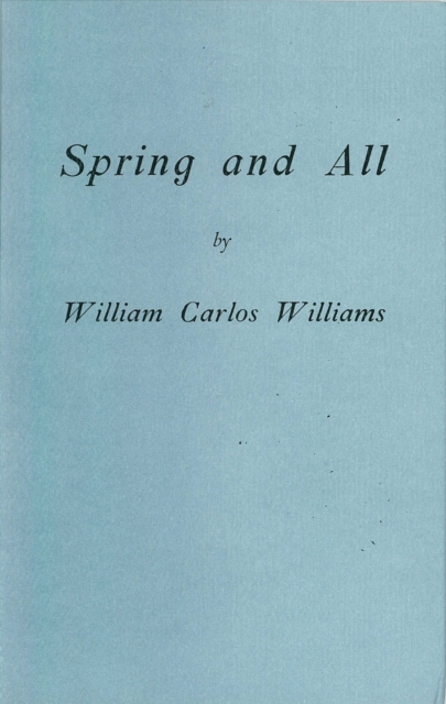 Book cover of Spring and All
