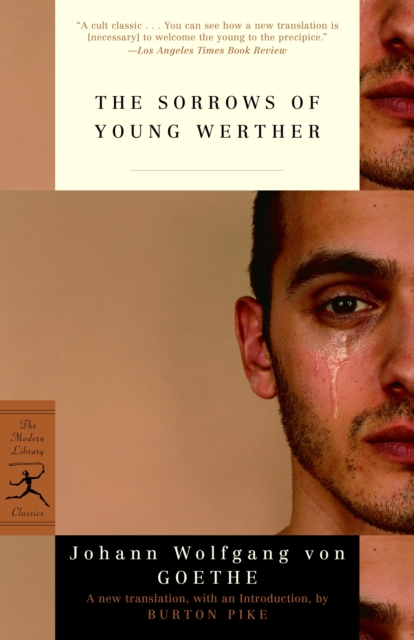 Book cover of The Sorrows of Young Werther