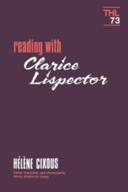 Book cover of Reading With Clarice Lispector