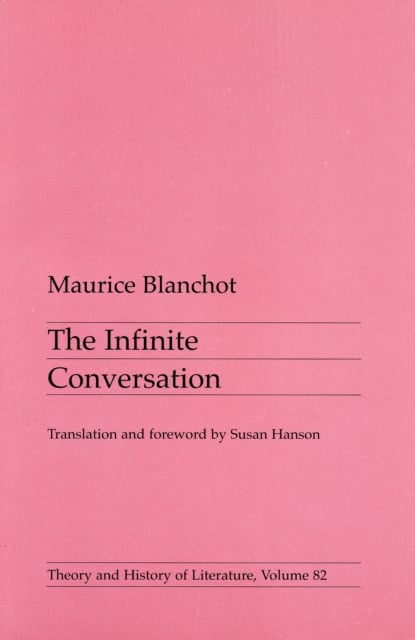 Book cover of Infinite Conversation