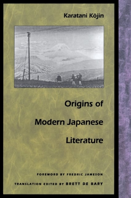 Book cover of Origins of Modern Japanese Literature