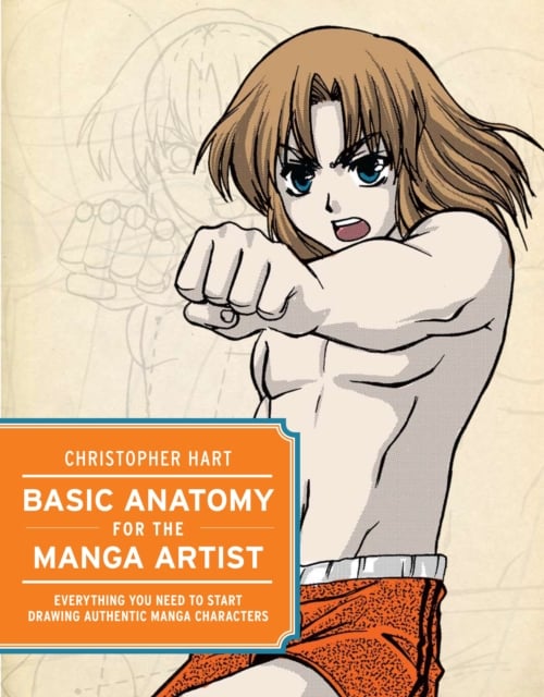 Book cover of Basic Anatomy for the Manga Artist