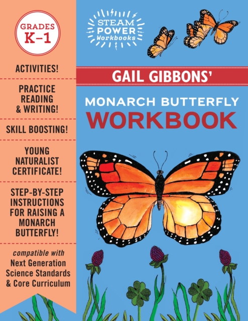 Book cover of Gail Gibbons' Monarch Butterfly Workbook