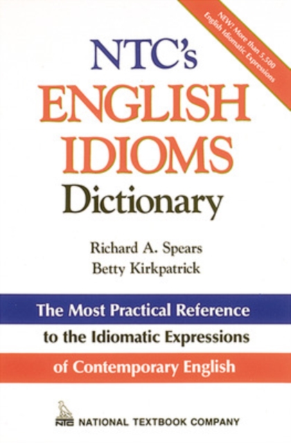 Book cover of NTC's English Idioms Dictionary